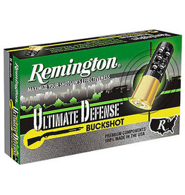 Remington Remington Ultimate Defense 12GA 2 3/4" 1200fps 21 Pellets 4BK Buckshot 5 Rounds 12BRR4HD 20637