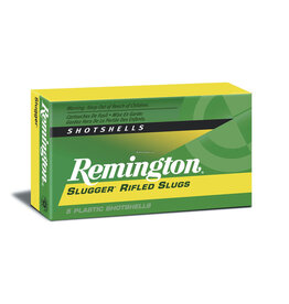 Remington Remington 20616 Slugger Rifled Slugs 20 GA, 2-3/4 in, 5/8oz, 1580 fps, 5 Rnd per Box