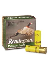 Remington Remington Pheasant Loads Shotshell 20 GA, 2-3/4 in, No. 5, 1oz, 3-3/4 Dr, 1220 fps, 25 Rnd per Box R20018