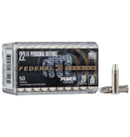 Federal Federal Premium Punch Personal Defense 22LR 29GR 1070fps 50 rounds PD22L1