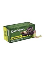 Remington Remington 21080 Viper Rimfire Ammo 22 LR, Hyper Velocity, Plated Truncated Cone Solid, 36 Gr, 50 Rnd