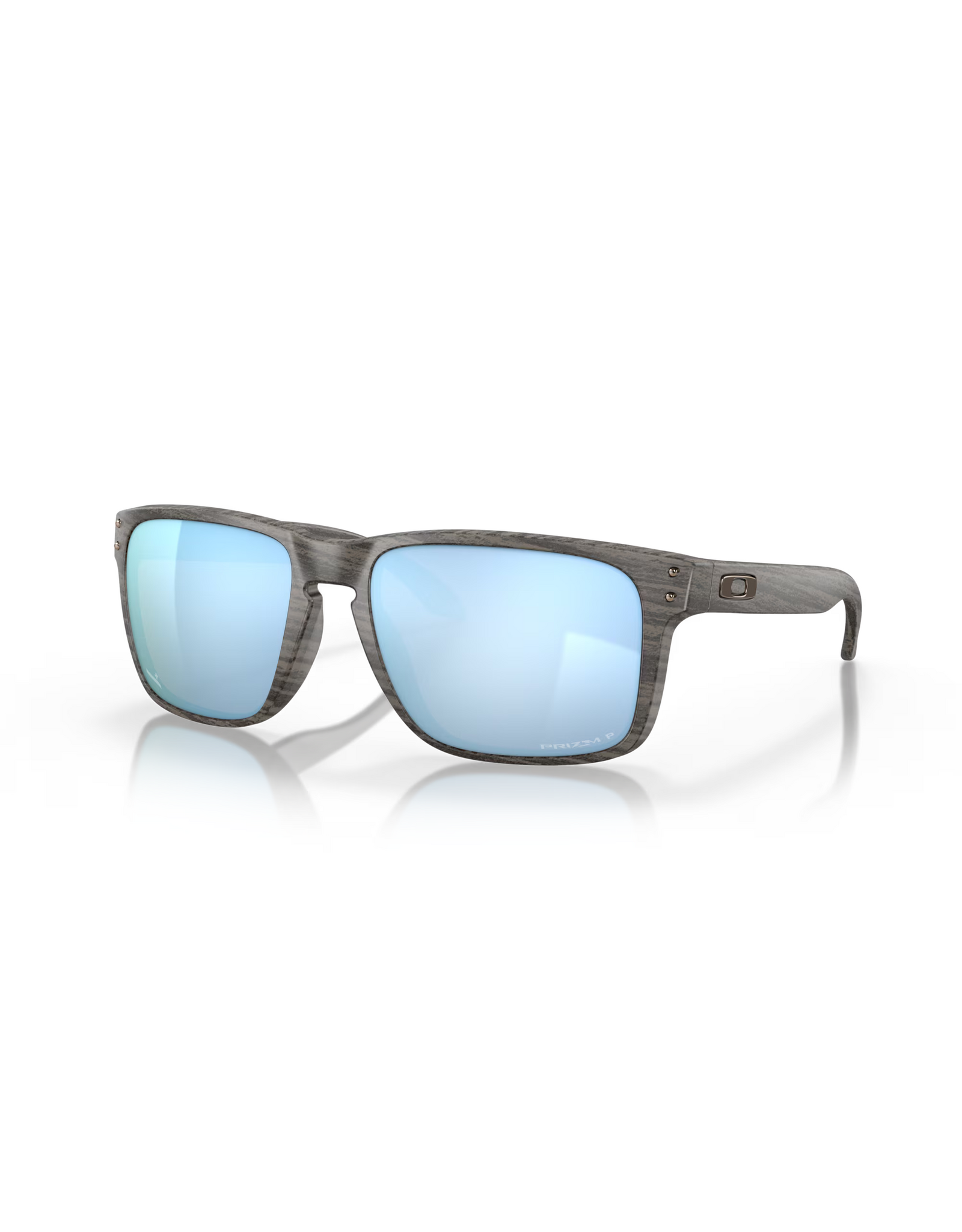 Oakley Oakley Holbrook XL Woodgrain Collection Woodgrain Frame Prizm Deep Water Polarized Lenses