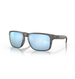 Oakley Oakley Holbrook XL Woodgrain Collection Woodgrain Frame Prizm Deep Water Polarized Lenses