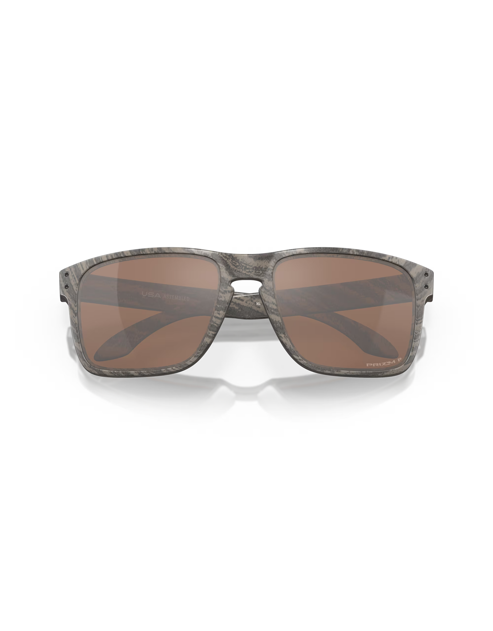 Oakley Oakley Holbrook XL Woodgrain Frame Prizm Tungsten Polarized Lenses