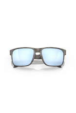 Oakley Oakley Holbrook Woodgrain Collection Woodgrain Frame Prizm Deep Water Polarized Lenses