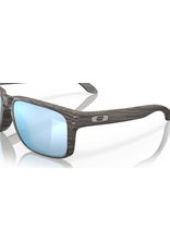Oakley Oakley Holbrook Woodgrain Collection Woodgrain Frame Prizm Deep Water Polarized Lenses
