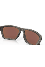Oakley Oakley Holbrook Woodgrain Collection Woodgrain Frame Prizm Deep Water Polarized Lenses
