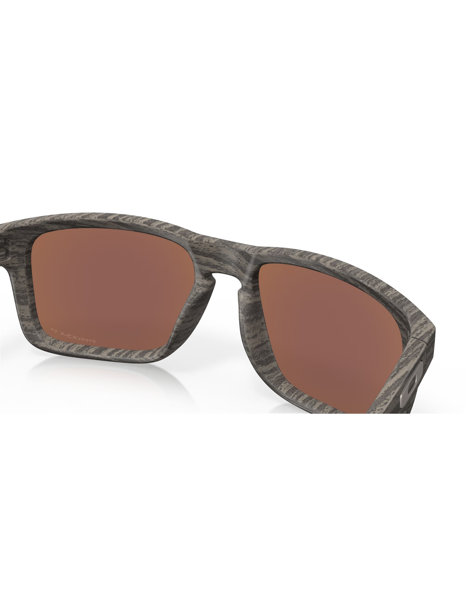 Oakley Oakley Holbrook Woodgrain Collection Woodgrain Frame Prizm Deep Water Polarized Lenses