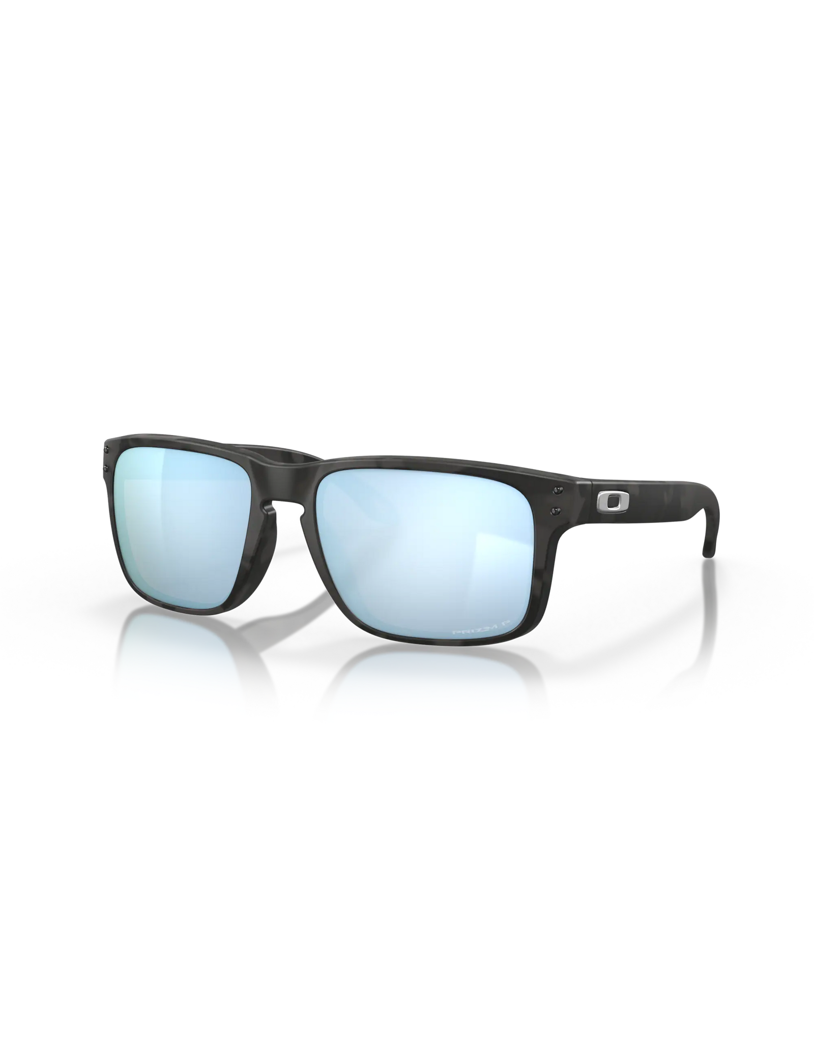 Oakley Oakley Holbrook Matte Black Camo Frame Prizm Deep Water Polarized Lenses