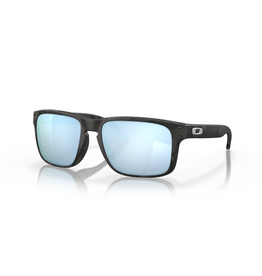 Oakley Oakley Holbrook Matte Black Camo Frame Prizm Deep Water Polarized Lens