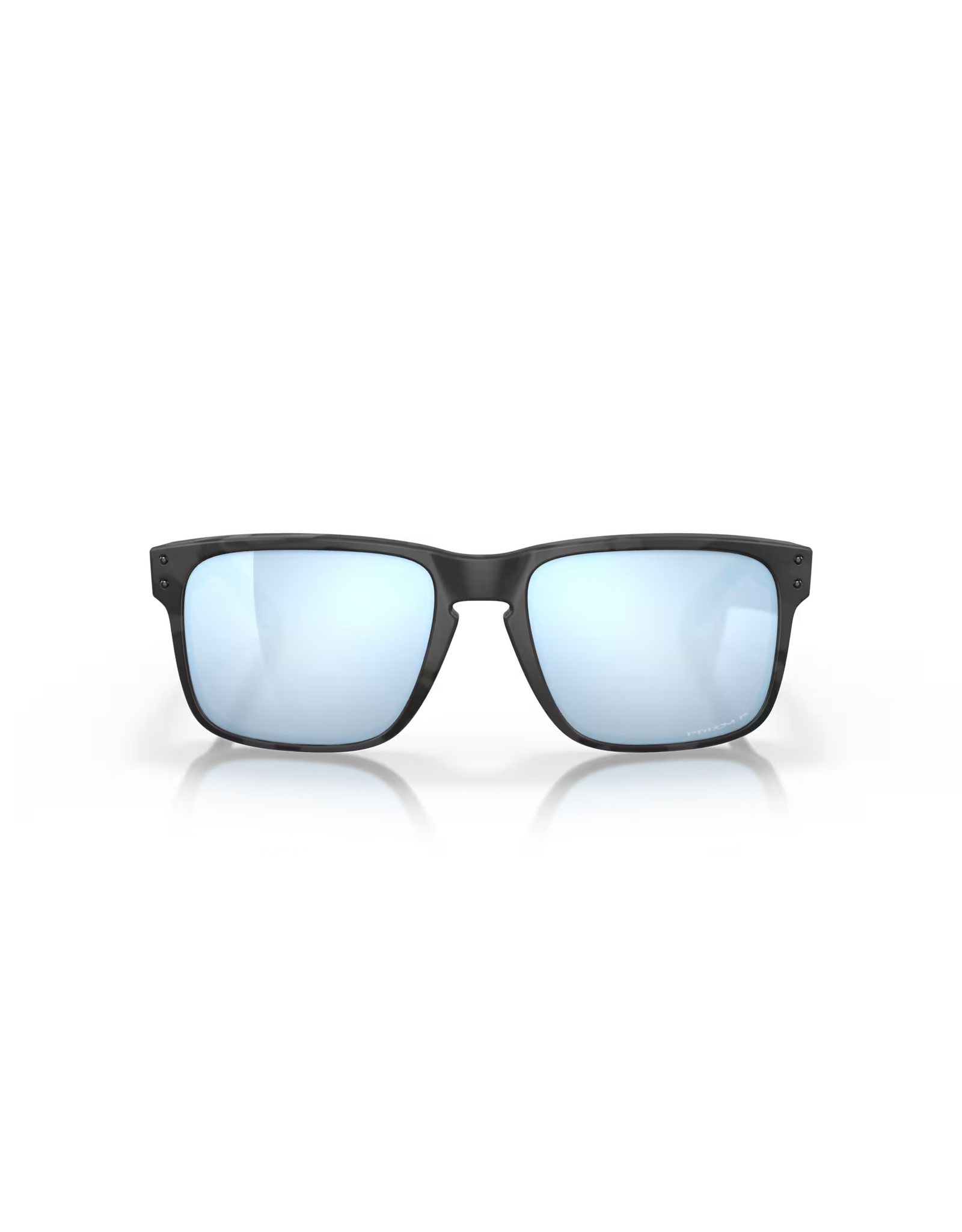 Oakley Oakley Holbrook Matte Black Camo Frame Prizm Deep Water Polarized Lenses