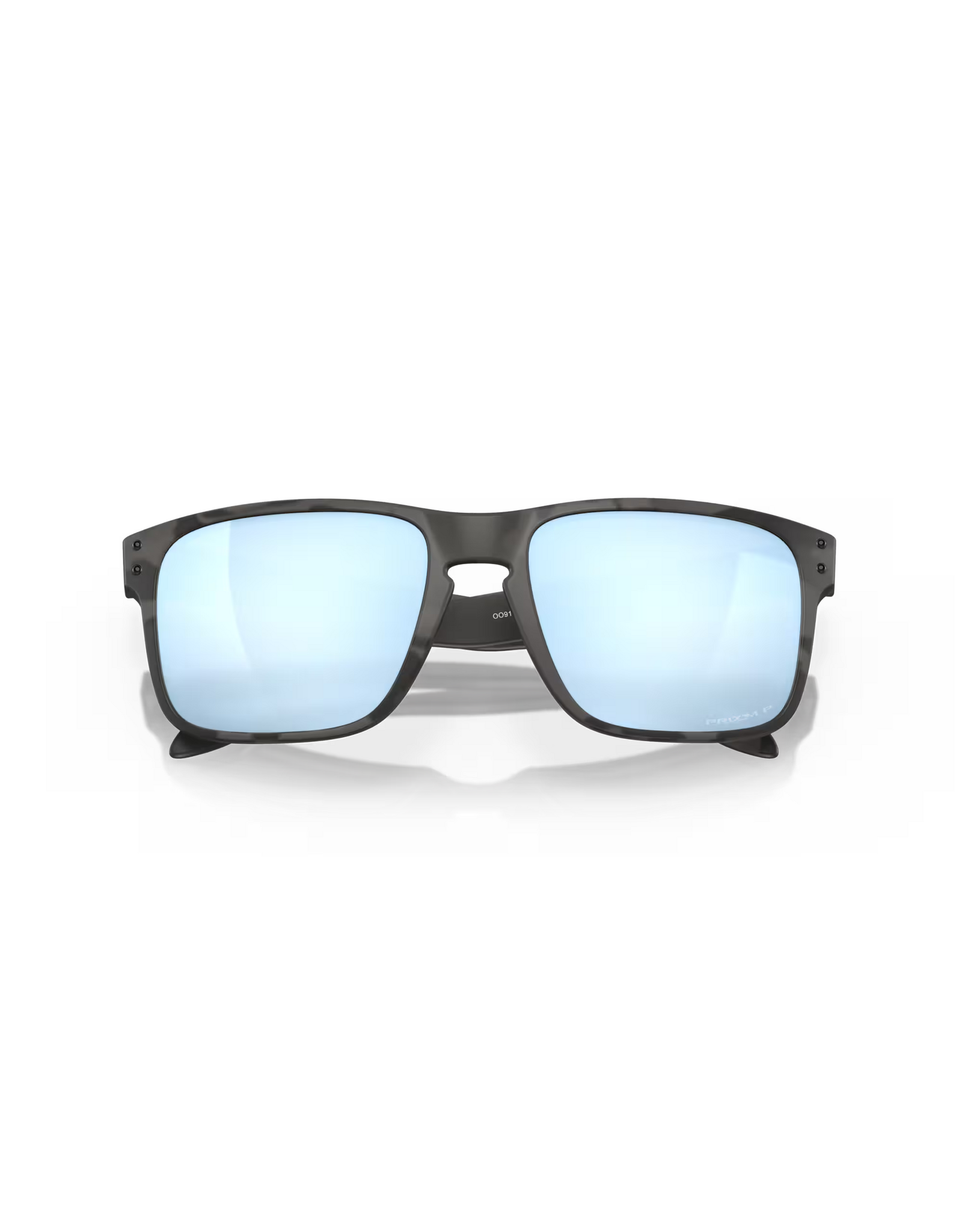 Oakley Oakley Holbrook Matte Black Camo Frame Prizm Deep Water Polarized Lenses