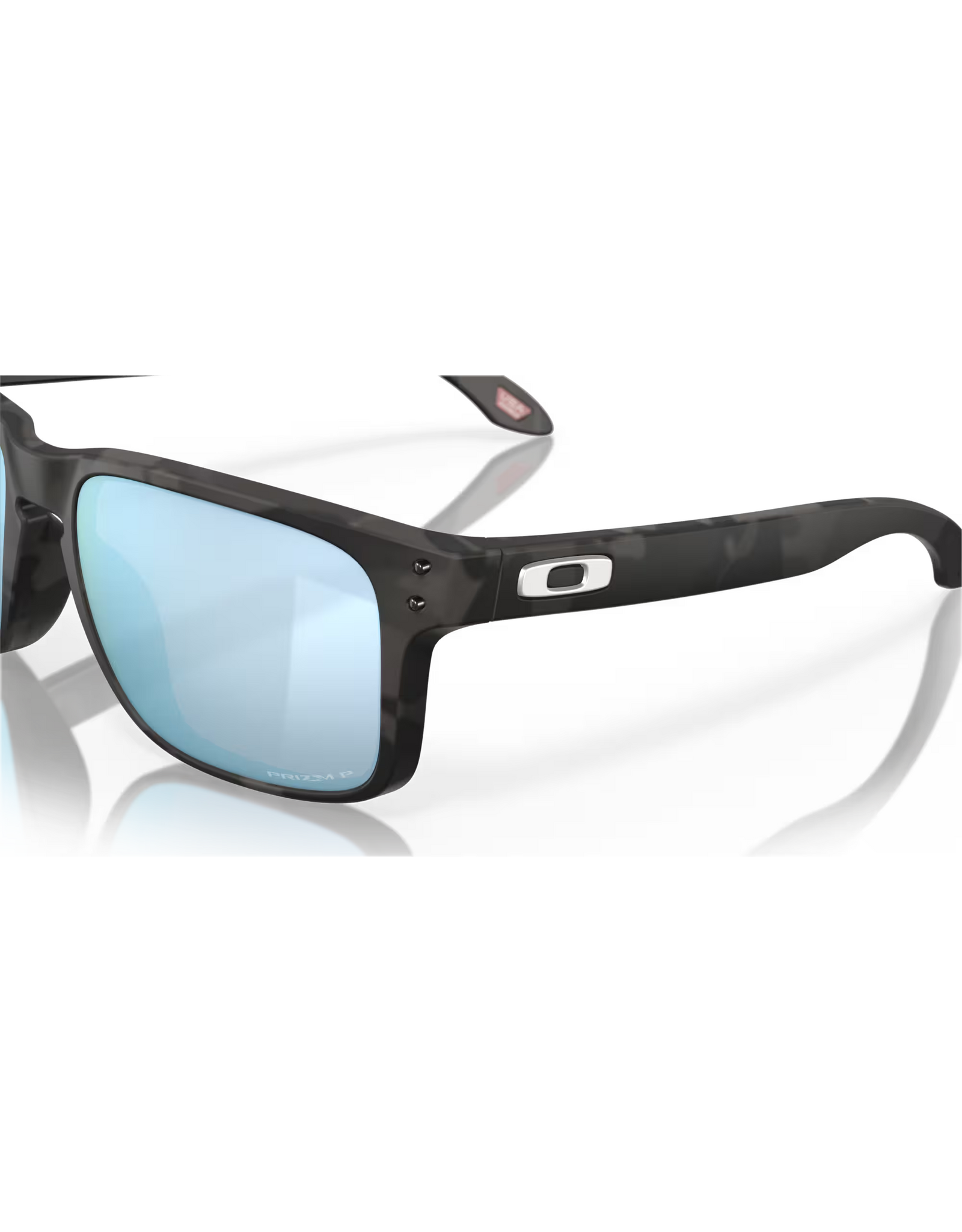 Oakley Oakley Holbrook Matte Black Camo Frame Prizm Deep Water Polarized Lenses