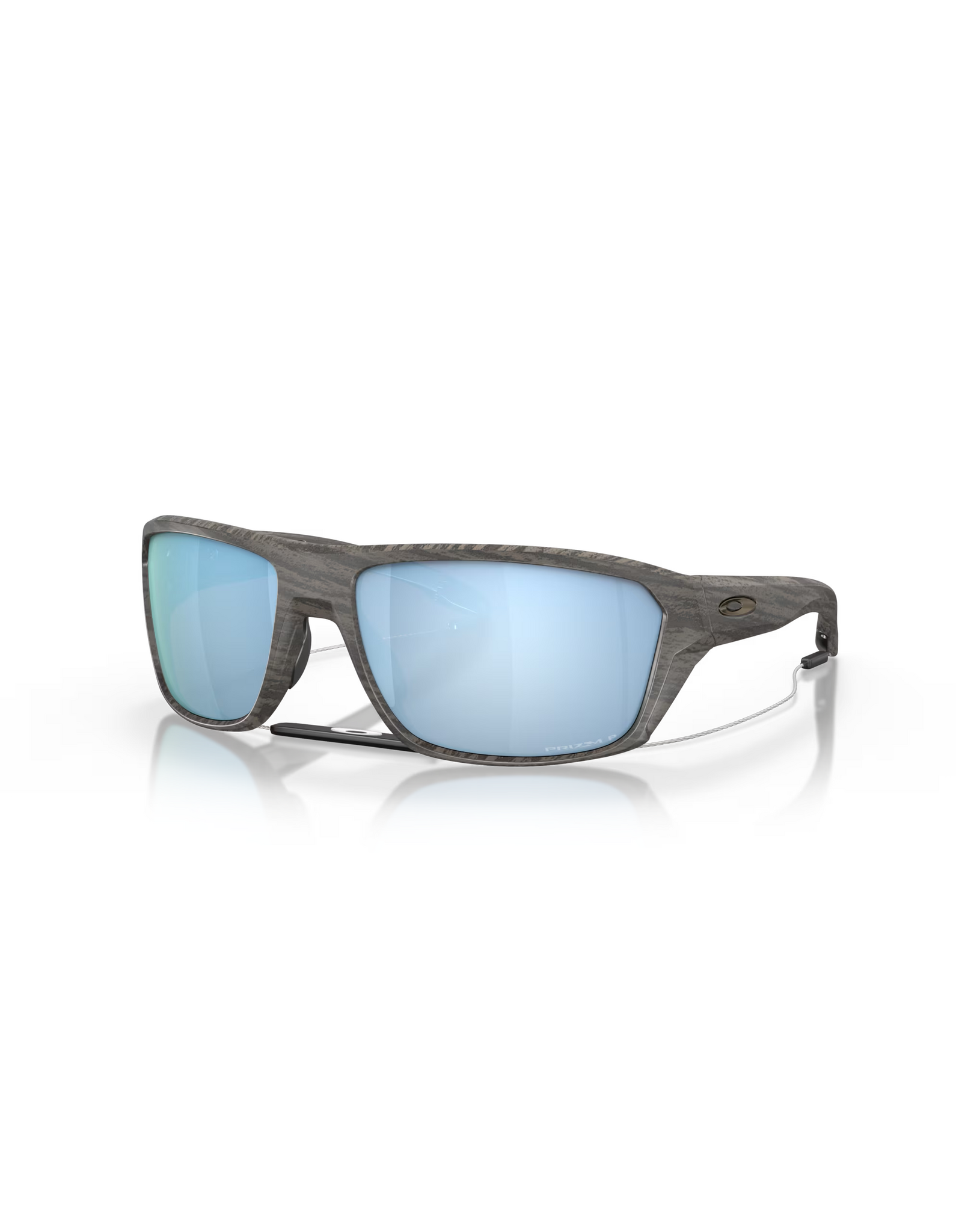 Oakley Oakley Split Shot Woodgrain Frame Prizm Deep Water Polarized Lenses