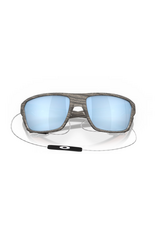 Oakley Oakley Split Shot Woodgrain Frame Prizm Deep Water Polarized Lenses