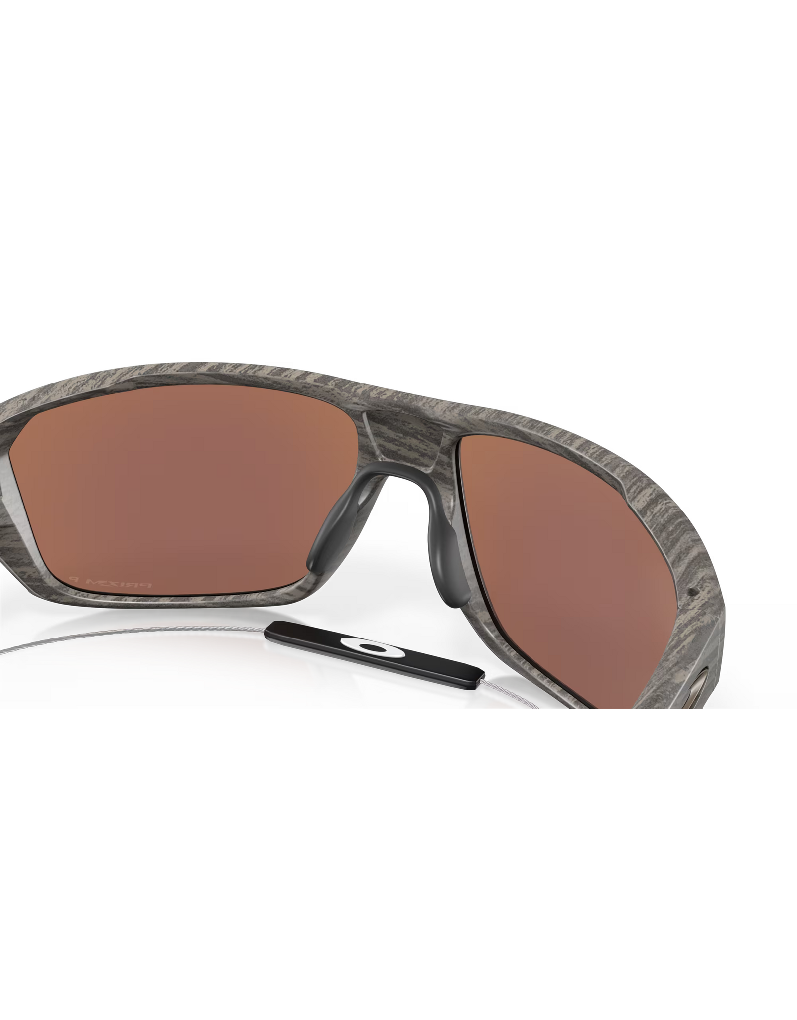 Oakley Oakley Split Shot Woodgrain Frame Prizm Deep Water Polarized Lenses
