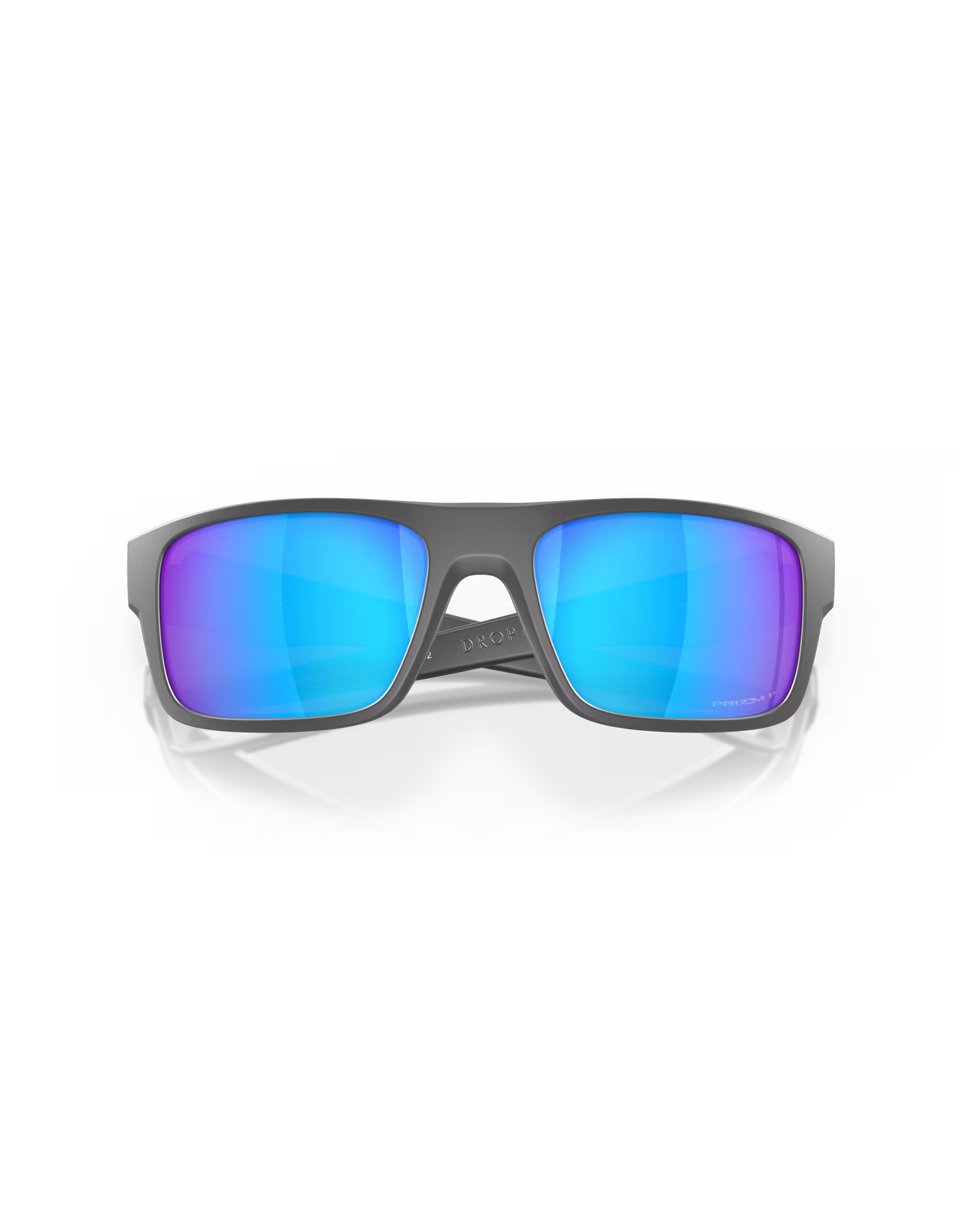 Oakley Oakley Drop Point Matte Dark Grey Frame Prizm Sapphire Polarized Lenses