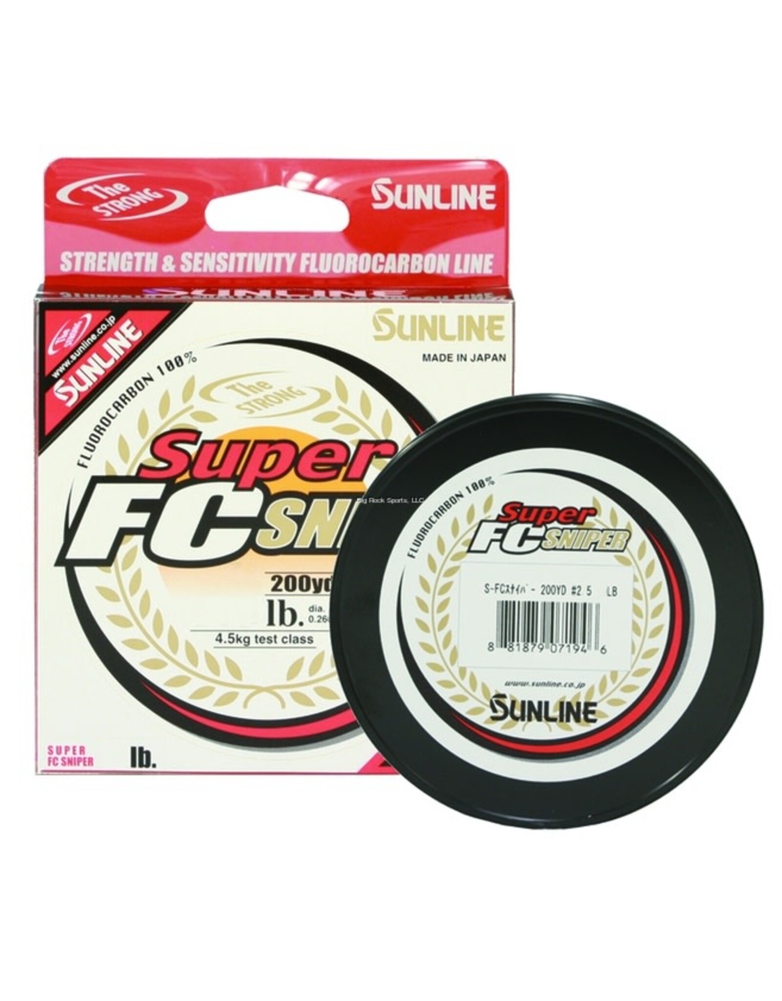 Sunline Sunline 63038914 Super FC Sniper Fluorocarbon Line 10lb 200yd Natural Clear