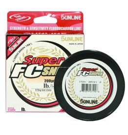 Sunline Sunline 63038914 Super FC Sniper Fluorocarbon Line 10lb 200yd Natural Clear