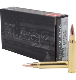 Hornady Hornady 80267 BLACK Rifle Ammo 223 REM 75 Gr BTHP Match, 20 Rnd