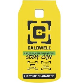 Caldwell Caldwell 4002314 AR500 1/4" Rimfire/Handgun - Soda Can Target