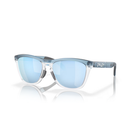 Oakley Oakley Frogskins Range Transparent Stonewash Frame Prizm Deep Water Polarized Lenses