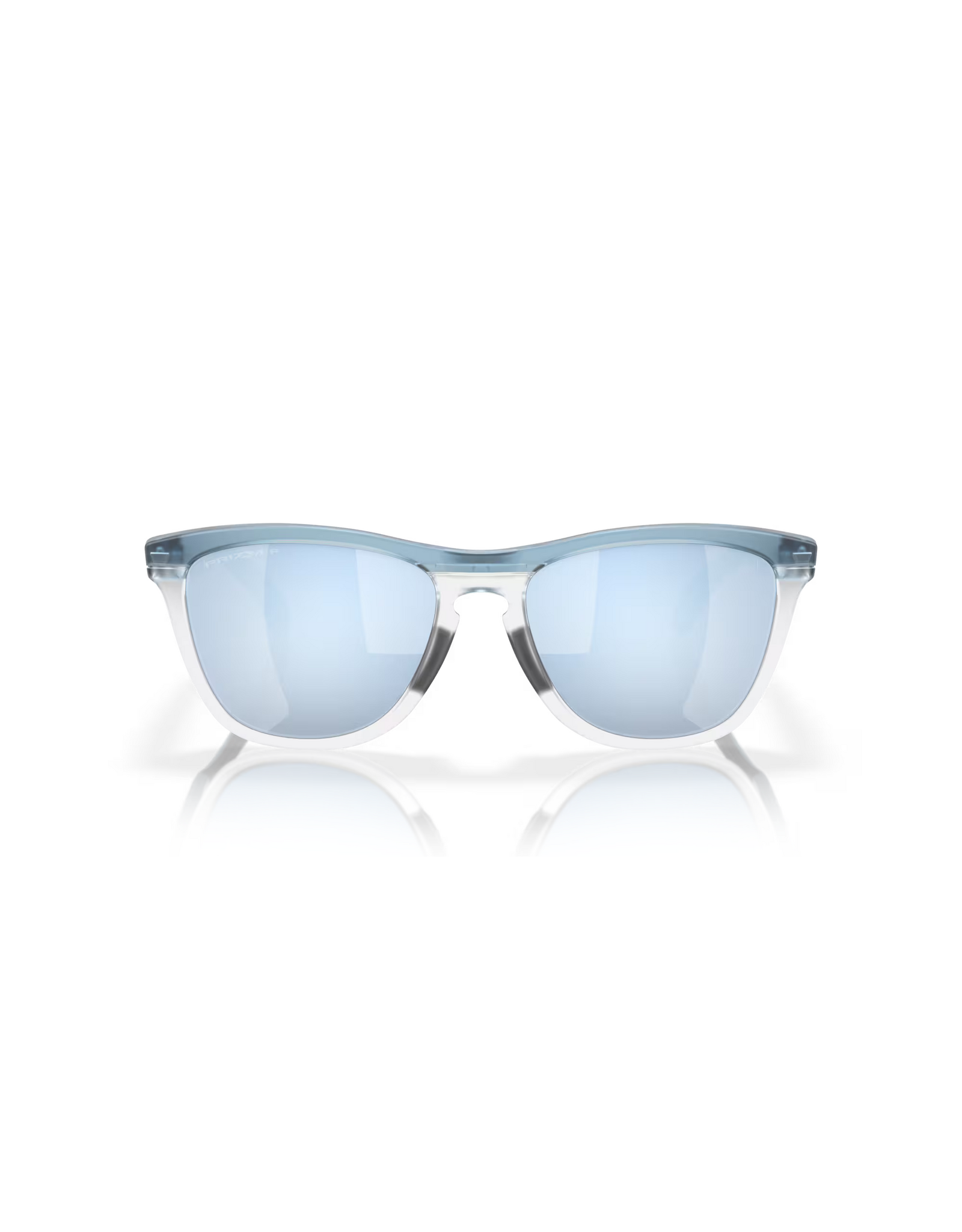 Oakley Oakley Frogskins Range Transparent Stonewash Frame Prizm Deep Water Polarized Lenses