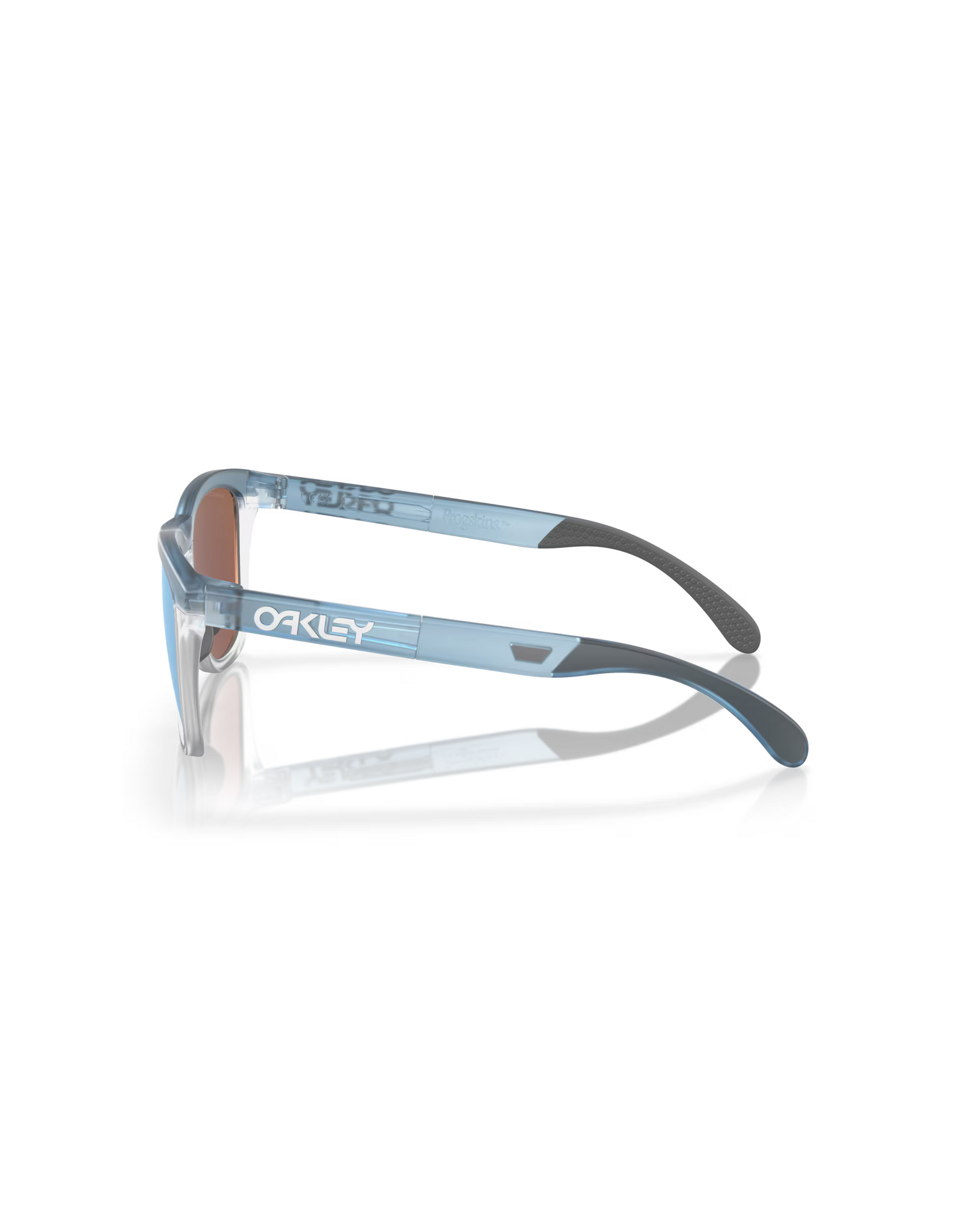Oakley Oakley Frogskins Range Transparent Stonewash Frame Prizm Deep Water Polarized Lenses