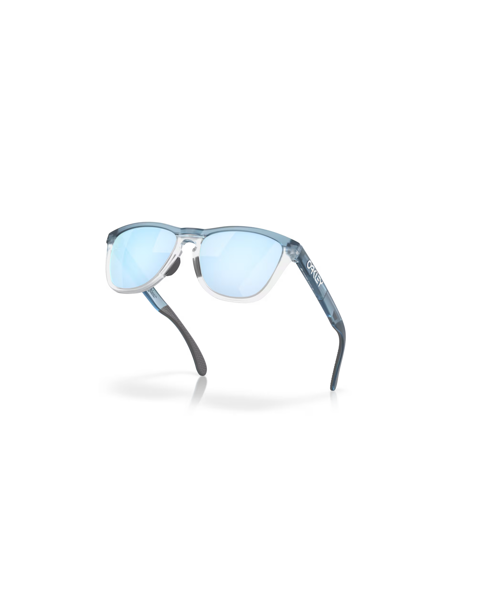 Oakley Oakley Frogskins Range Transparent Stonewash Frame Prizm Deep Water Polarized Lenses