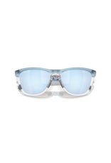 Oakley Oakley Frogskins Range Transparent Stonewash Frame Prizm Deep Water Polarized Lenses