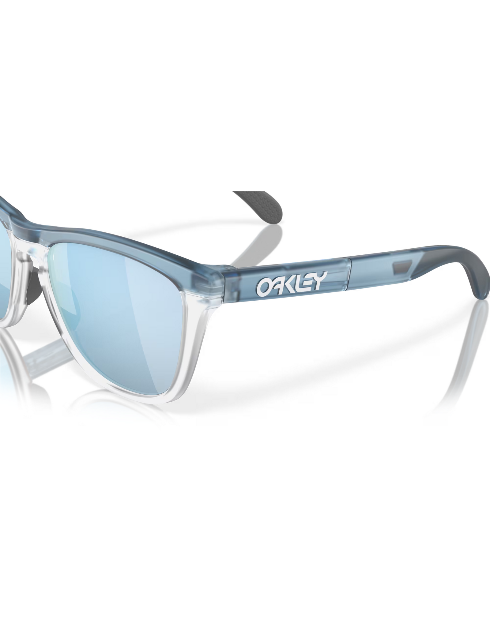 Oakley Oakley Frogskins Range Transparent Stonewash Frame Prizm Deep Water Polarized Lenses