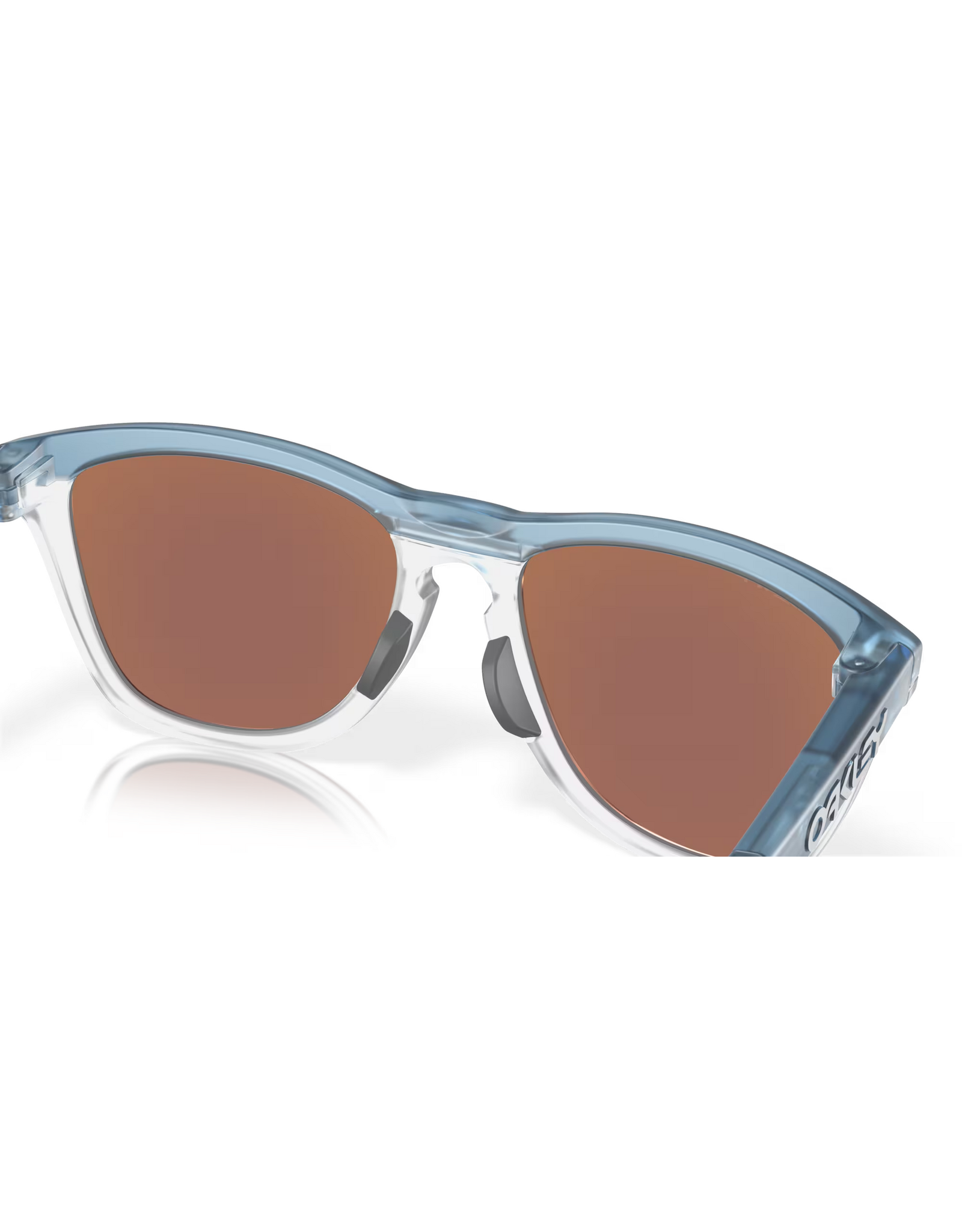 Oakley Oakley Frogskins Range Transparent Stonewash Frame Prizm Deep Water Polarized Lenses