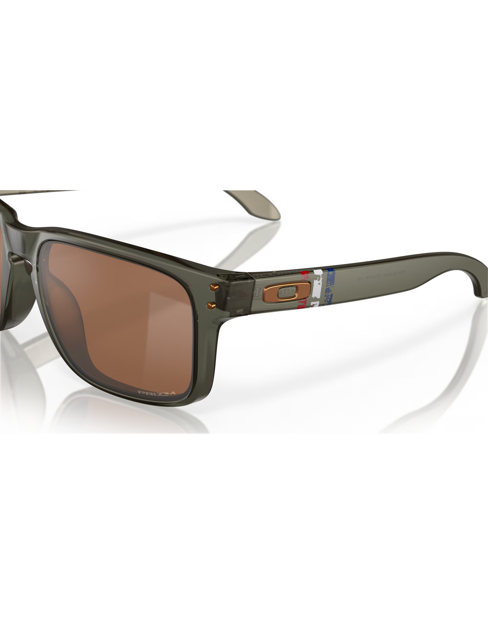 Oakley Oakley Holbrook Standard Issue American Heritage Uncle Sam Matte Olive Ink Frame Prizm Tungsten Lenses