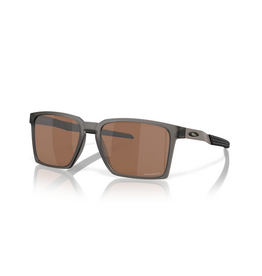 Oakley Oakley Exchange Sun Satin Satin Grey Smoke Frame Prizm Tungsten Lenses