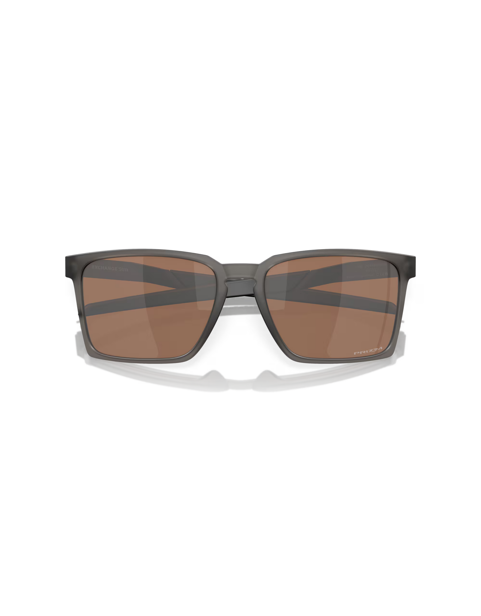 Oakley Oakley Exchange Sun Satin Satin Grey Smoke Frame Prizm Tungsten Lenses