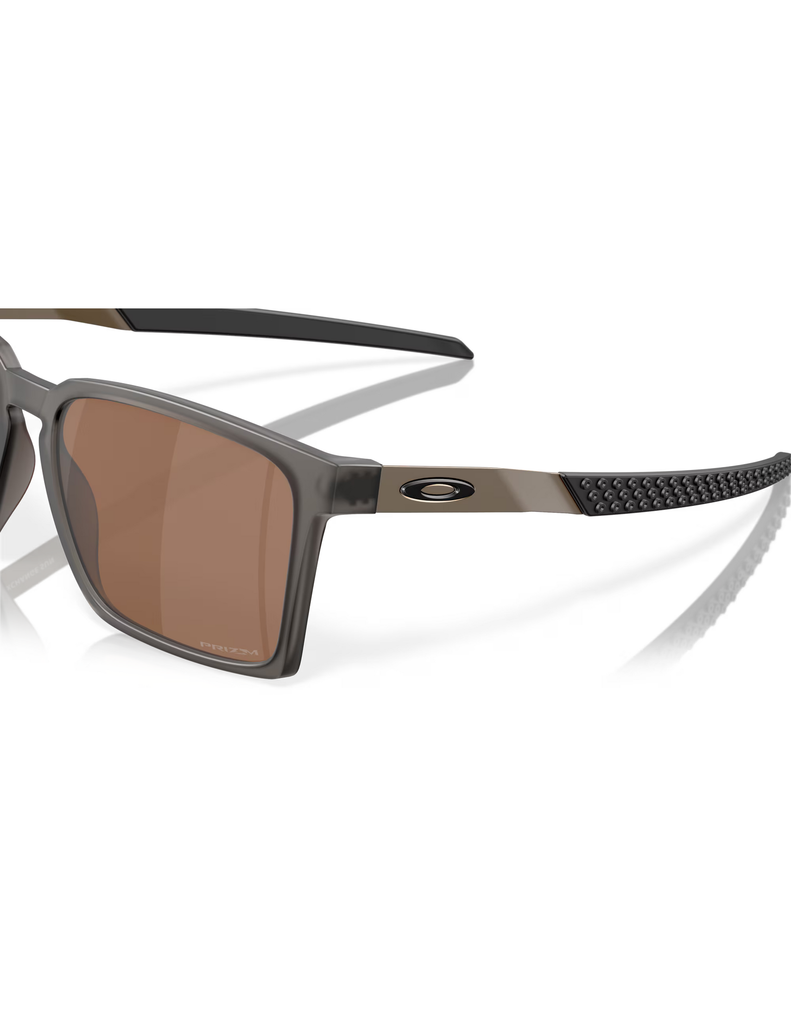 Oakley Oakley Exchange Sun Satin Satin Grey Smoke Frame Prizm Tungsten Lenses