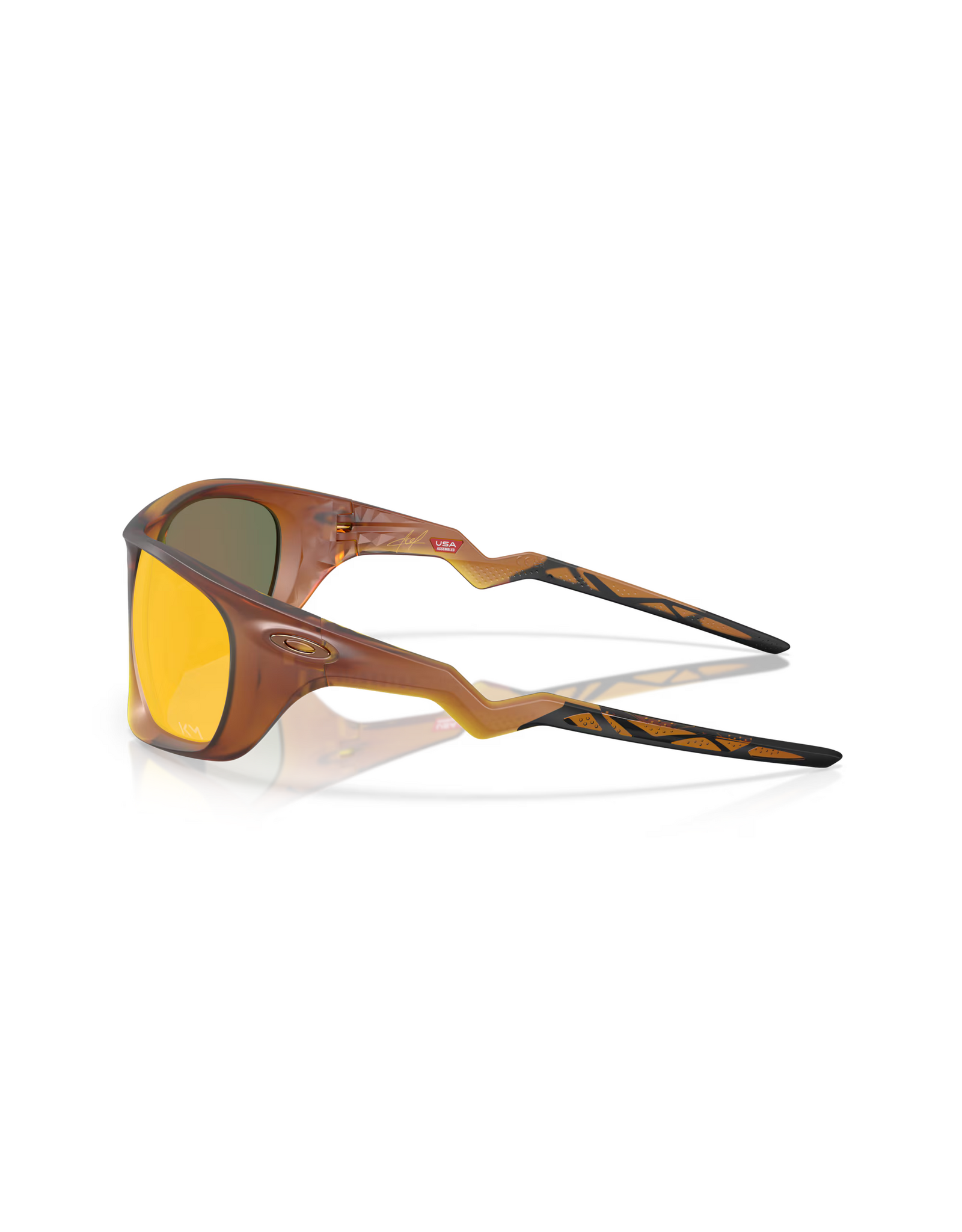 Oakley Oakley Kylian Mbappé Signature Series Lateralis Matte Dark Amber Frame Prizm Ruby Lenses