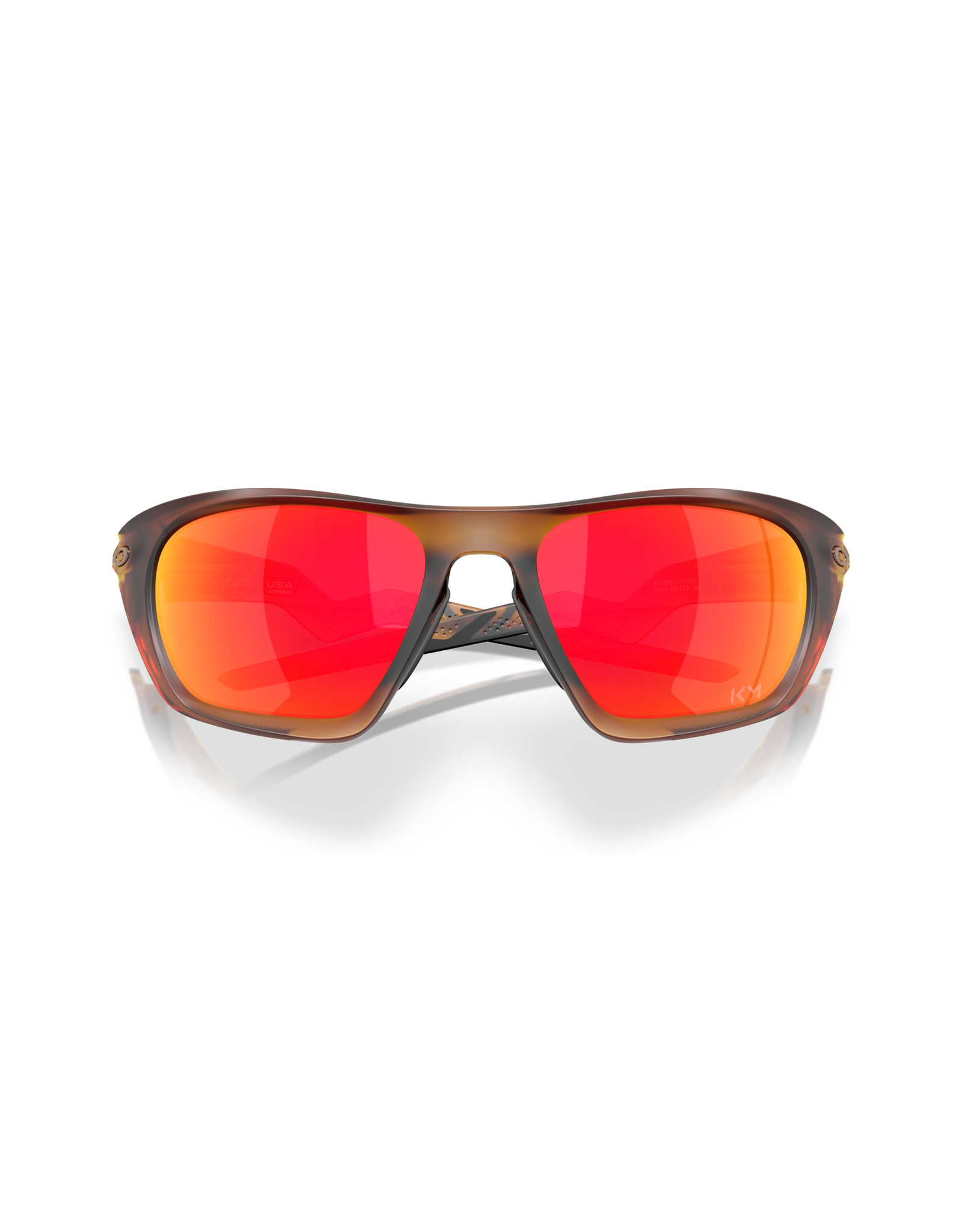 Oakley Oakley Kylian Mbappé Signature Series Lateralis Matte Dark Amber Frame Prizm Ruby Lenses