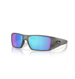 Oakley Oakley Heliostat Matte Grey Smoke Frame Prizm Sapphire Polarized