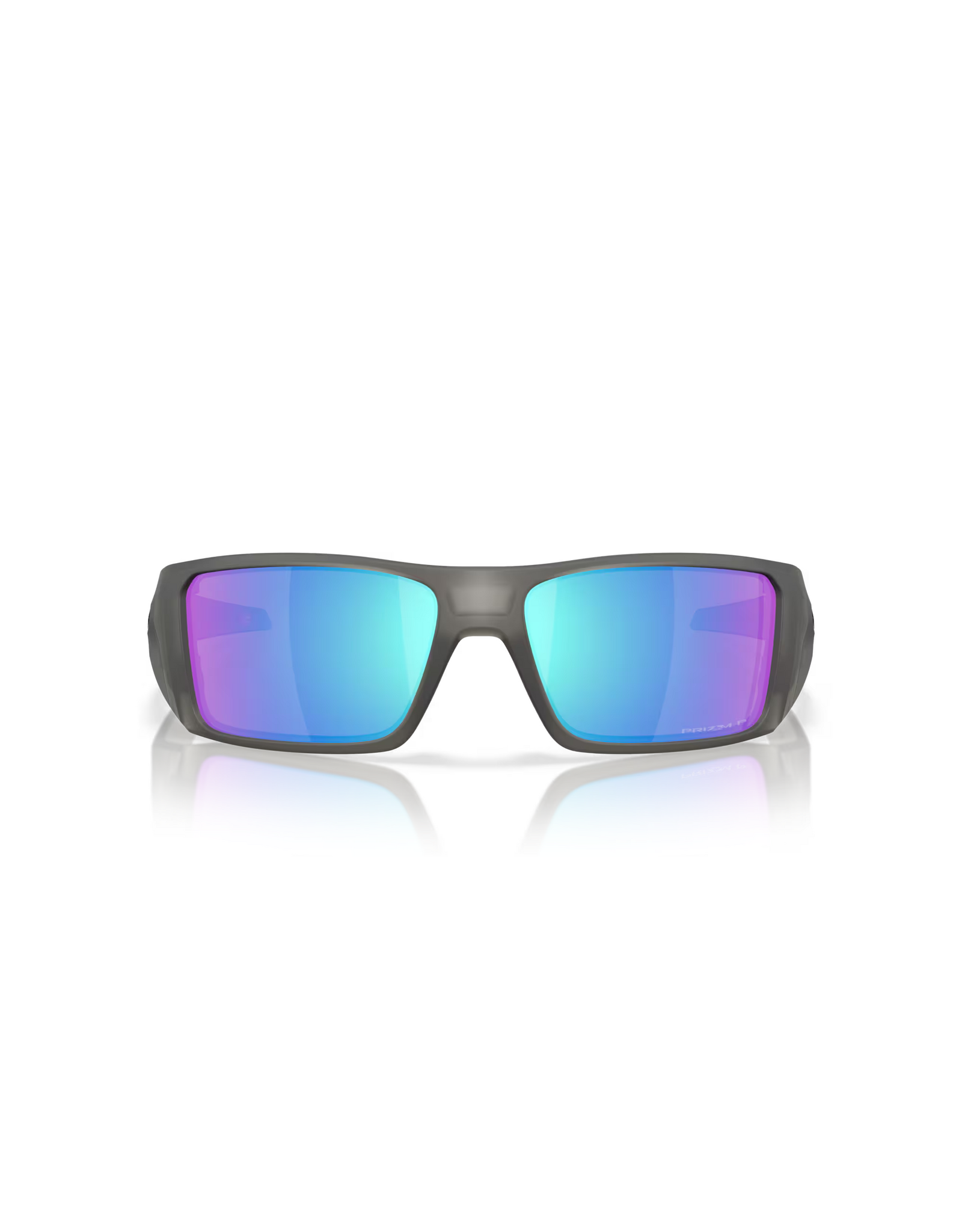 Oakley Oakley Heliostat Matte Grey Smoke Frame Prizm Sapphire Polarized
