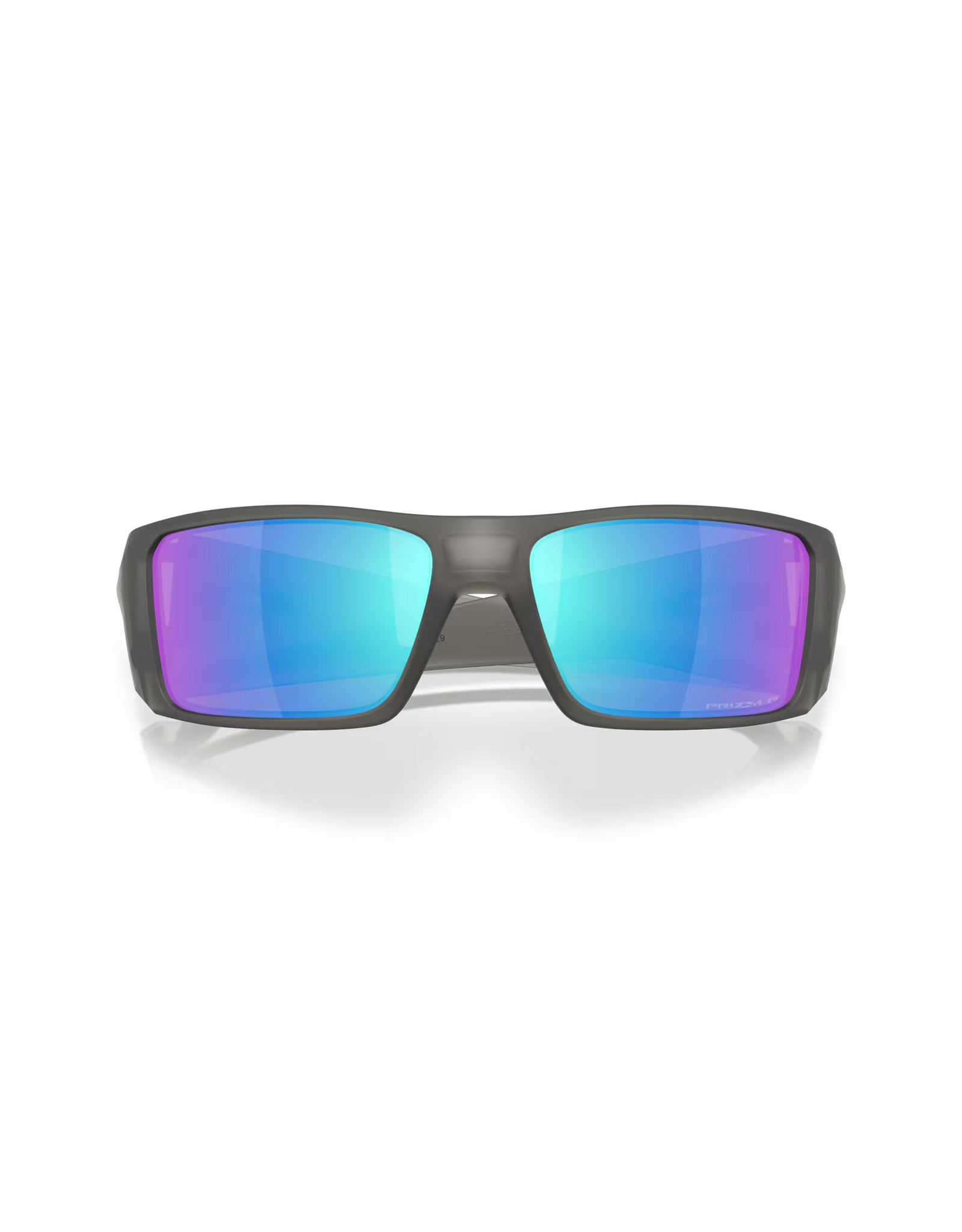 Oakley Oakley Heliostat Matte Grey Smoke Frame Prizm Sapphire Polarized