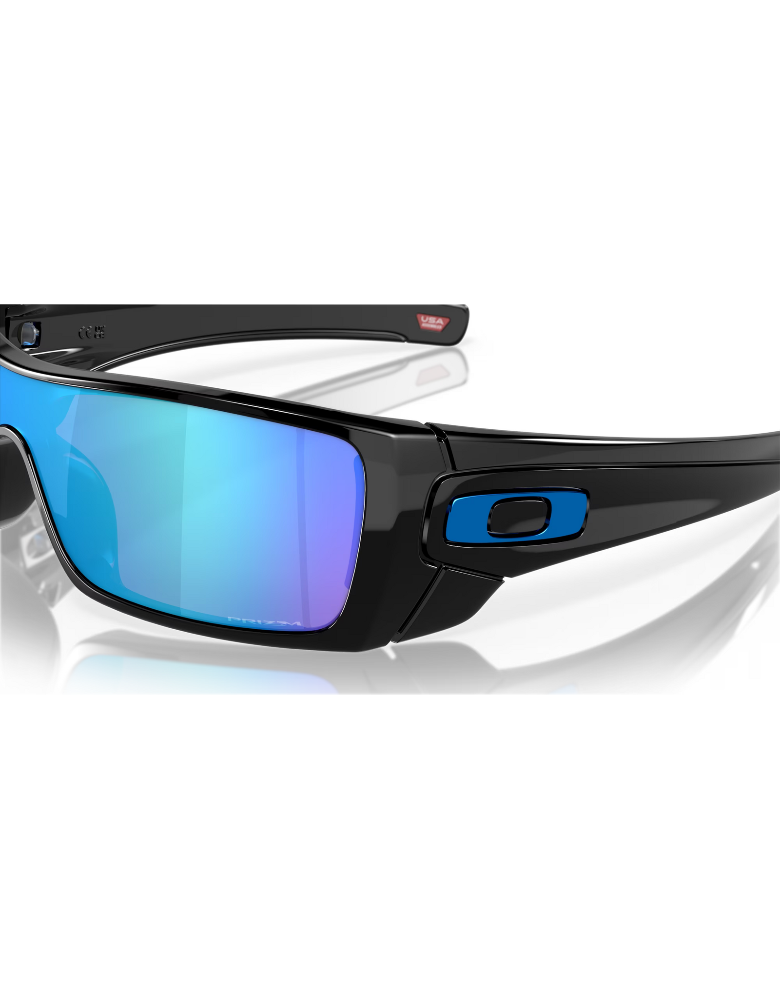 Oakley Oakley Batwolf Polished Black Frame Prizm Sapphire Lenses