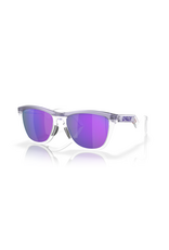 Oakley Oakley Frogskins Hybrid Matte Lilac/Prizm Clear Frame Prizm Violet Lenses