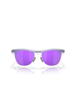Oakley Oakley Frogskins Hybrid Matte Lilac/Prizm Clear Frame Prizm Violet Lenses