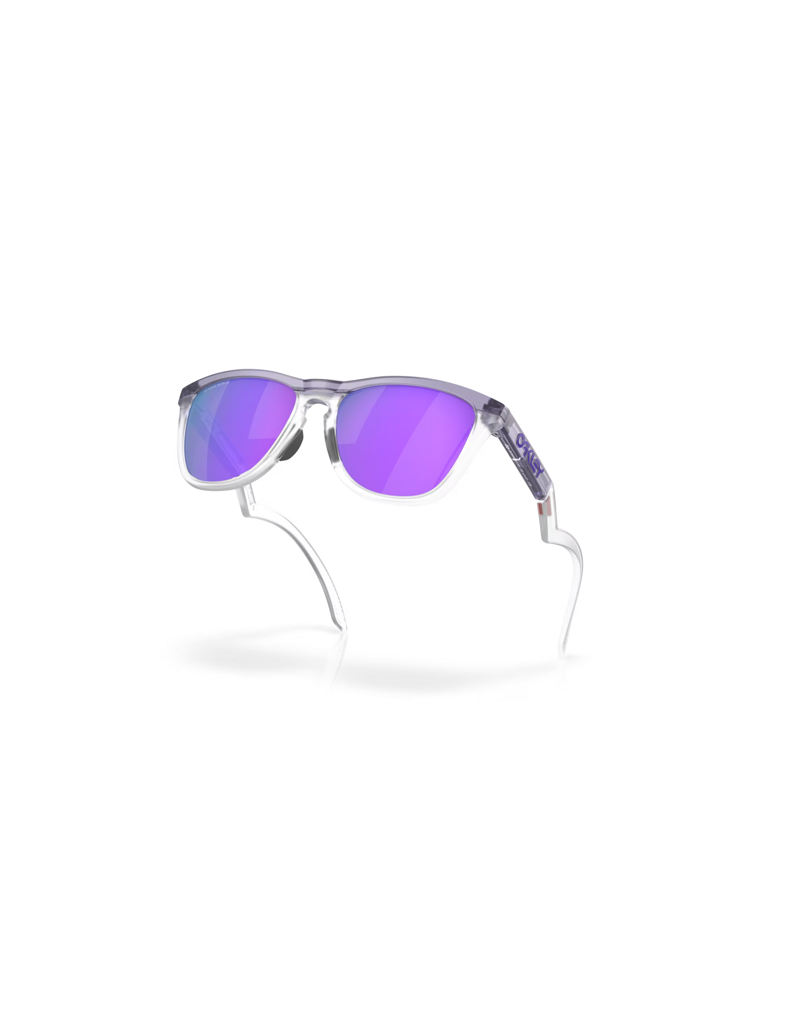 Oakley Oakley Frogskins Hybrid Matte Lilac/Prizm Clear Frame Prizm Violet Lenses