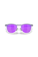 Oakley Oakley Frogskins Hybrid Matte Lilac/Prizm Clear Frame Prizm Violet Lenses