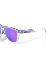 Oakley Oakley Frogskins Hybrid Matte Lilac/Prizm Clear Frame Prizm Violet Lenses