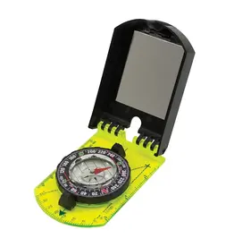 UST UST HI VIS FOLDING MAP COMPASS W/SWIVEL BEZEL