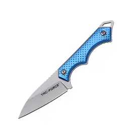 Tac-Force Tac-Force - Fixed Blade Knife -  Blue Handle TF-FIX112BL