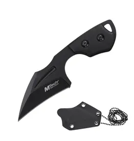 MTech Usa MTech USA - Fixed Blade Neck Knife - MT-FIX001BK - Black